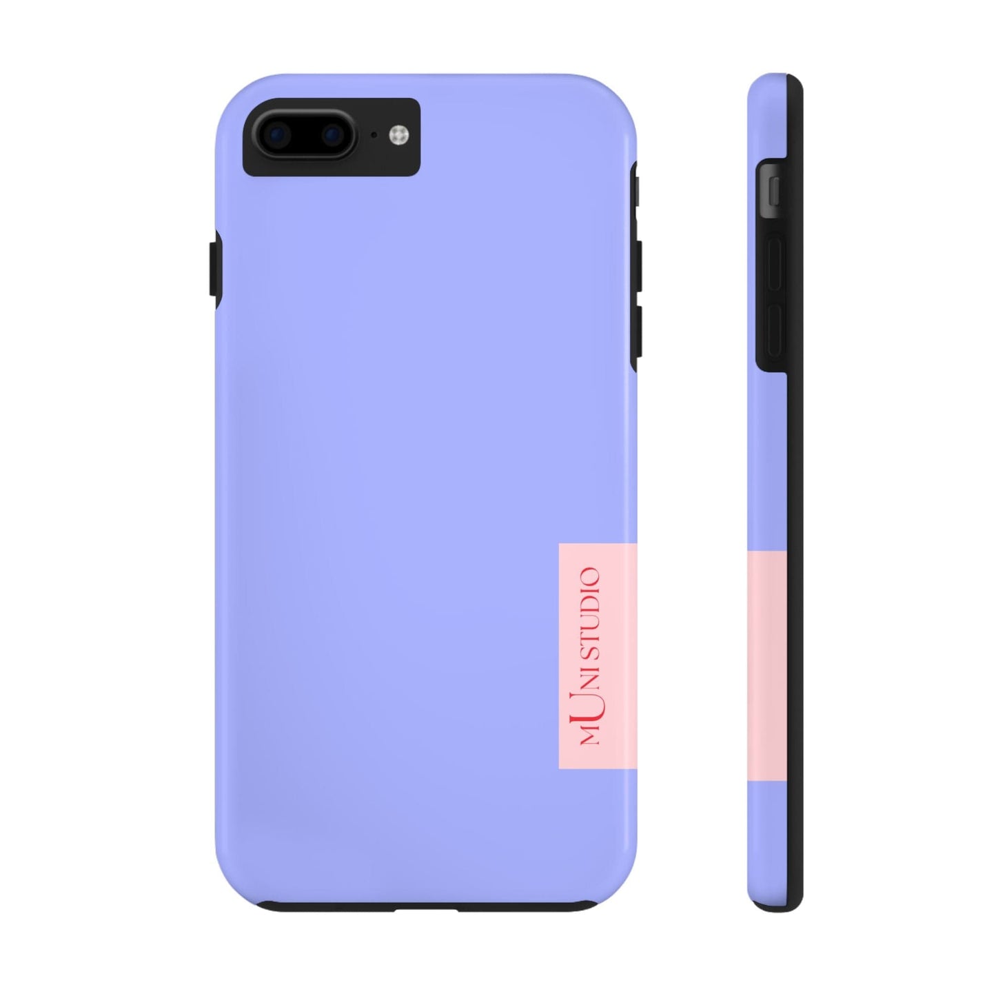 Muni Studio Phone Case iPhone 7 Plus, iPhone 8 Plus LAVENDER, Tough Phone Case