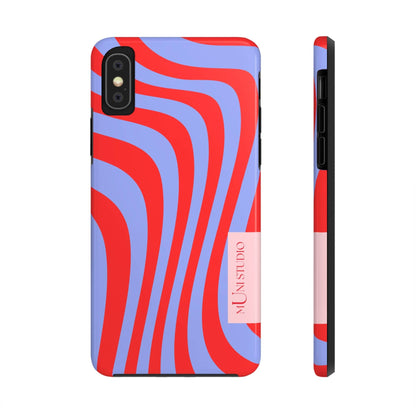 Muni Studio Phone Case iPhone X CHIARA SWIRL, Tough Phone Case