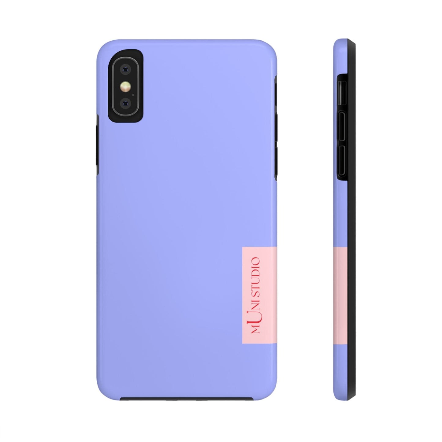 Muni Studio Phone Case iPhone X LAVENDER, Tough Phone Case