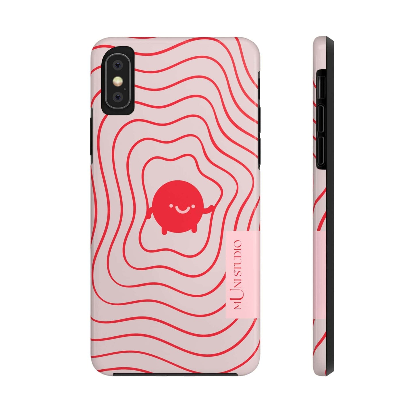 Muni Studio Phone Case iPhone X RED LIL LEGEND, Tough Phone Case