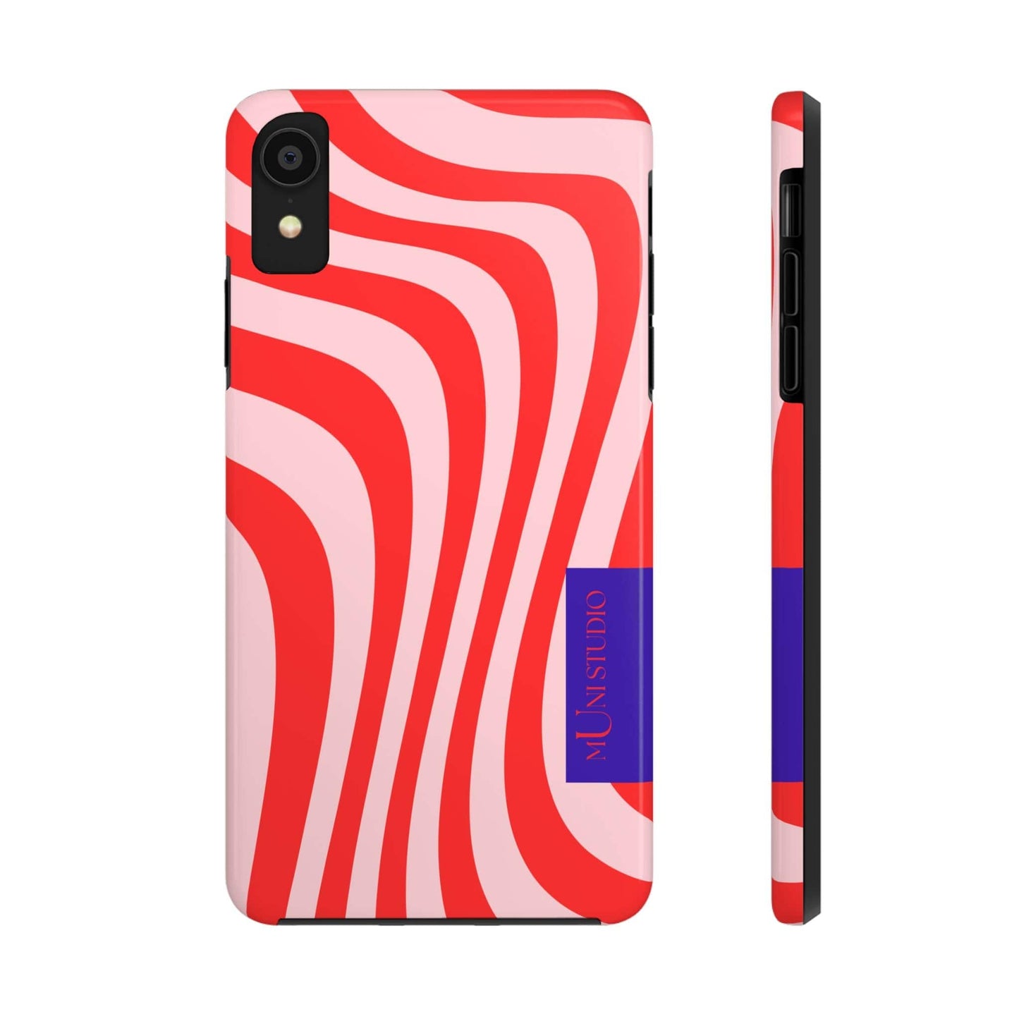Muni Studio Phone Case iPhone XR CANDY SWIRL, Tough Phone Case