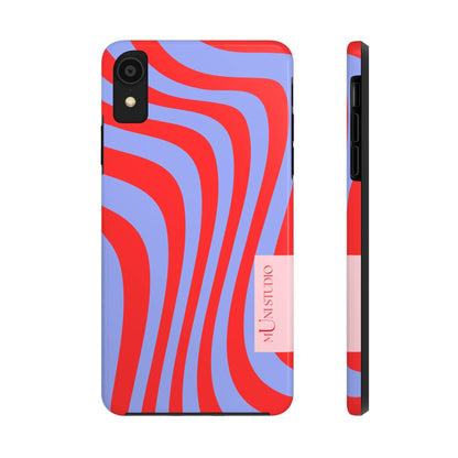 Muni Studio Phone Case iPhone XR CHIARA SWIRL, Tough Phone Case