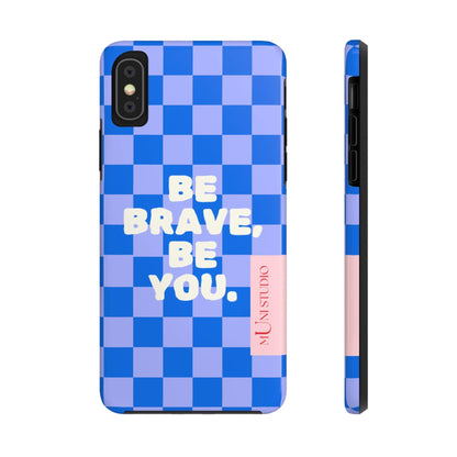 Muni Studio Phone Case iPhone XS BE YOU, Tough Phone Case