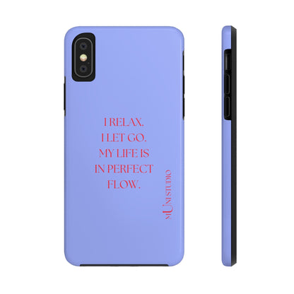 Muni Studio Phone Case iPhone XS LET GO, Tough Phone Case