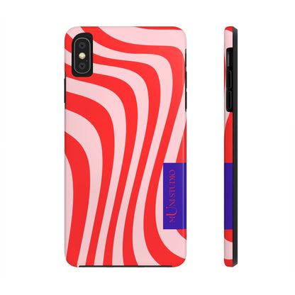 Muni Studio Phone Case iPhone XS MAX CANDY SWIRL, Tough Phone Case
