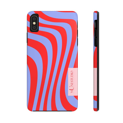 Muni Studio Phone Case iPhone XS MAX CHIARA SWIRL, Tough Phone Case