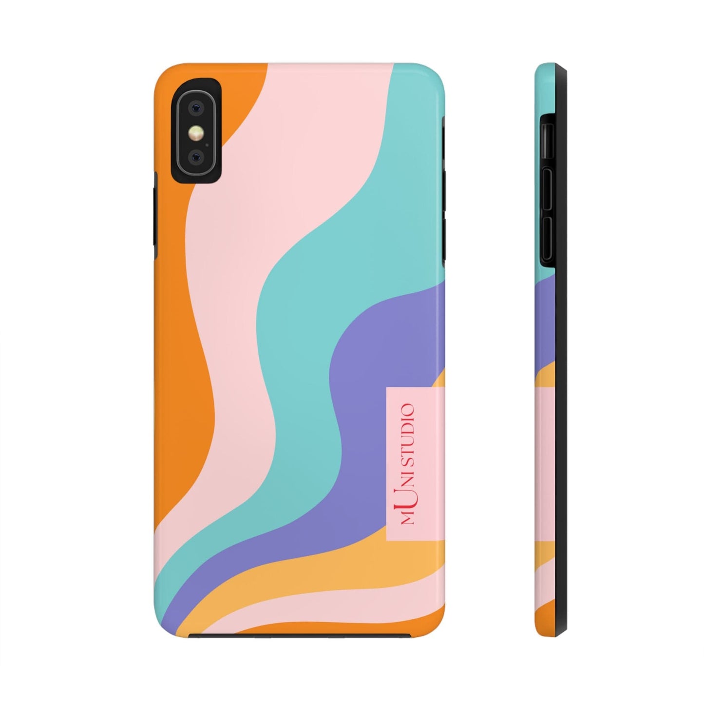 Muni Studio Phone Case iPhone XS MAX GELATO, Tough Phone Case