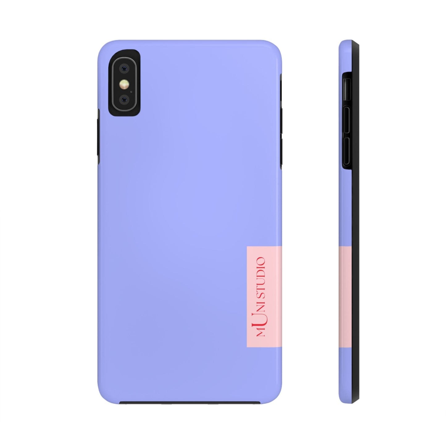 Muni Studio Phone Case iPhone XS MAX LAVENDER, Tough Phone Case