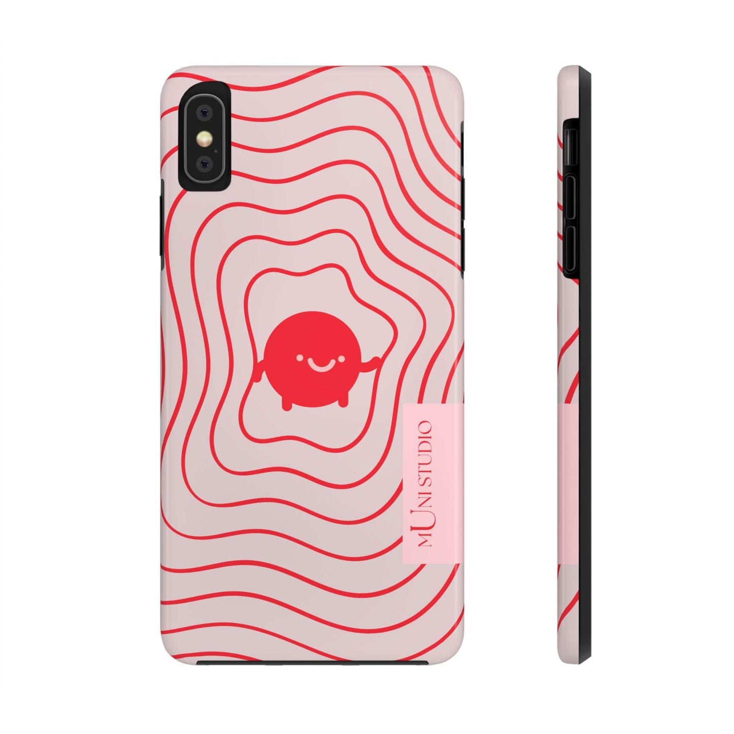 Muni Studio Phone Case iPhone XS MAX RED LIL LEGEND, Tough Phone Case