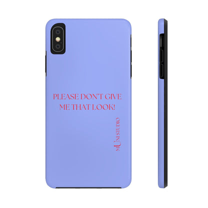 Muni Studio Phone Case iPhone XS MAX THAT LOOK, Tough Phone Case