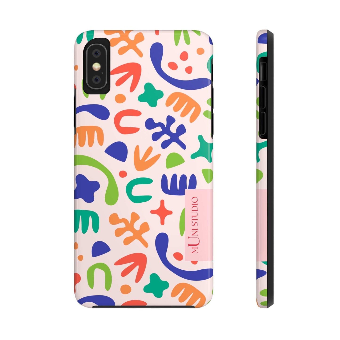 Muni Studio Phone Case iPhone XS YOGA, Tough Phone Case