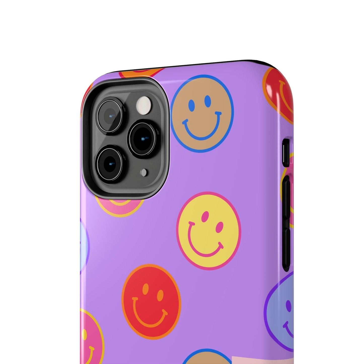 Muni Studio Phone Case LAVENDER SMILEY, Tough Phone Case