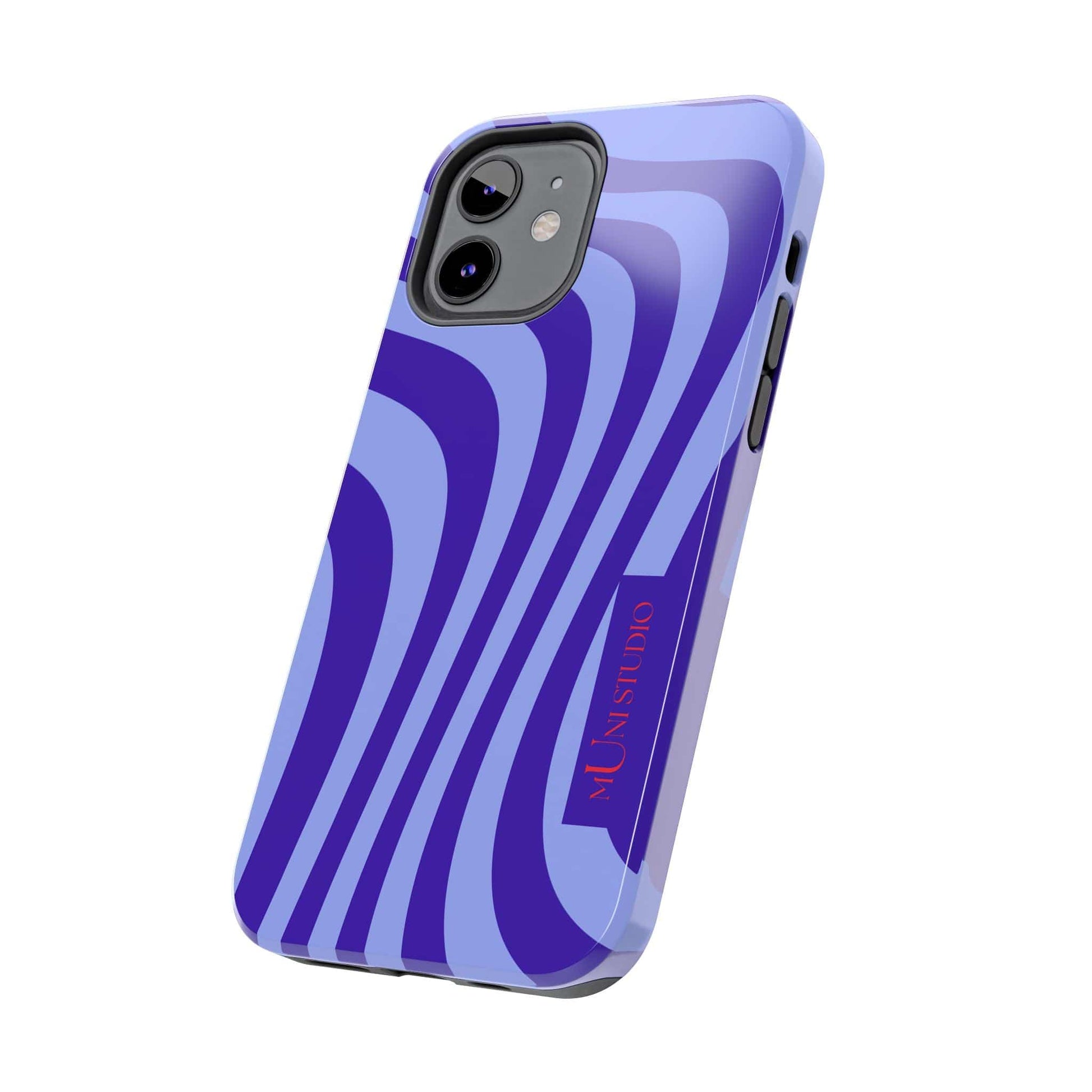 Muni Studio Phone Case OCEAN SWIRL, Tough Phone Case