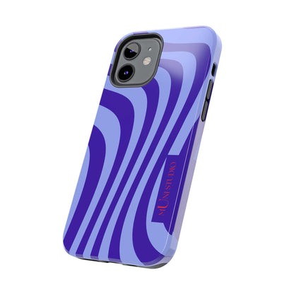 Muni Studio Phone Case OCEAN SWIRL, Tough Phone Case