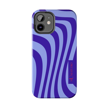 Muni Studio Phone Case OCEAN SWIRL, Tough Phone Case