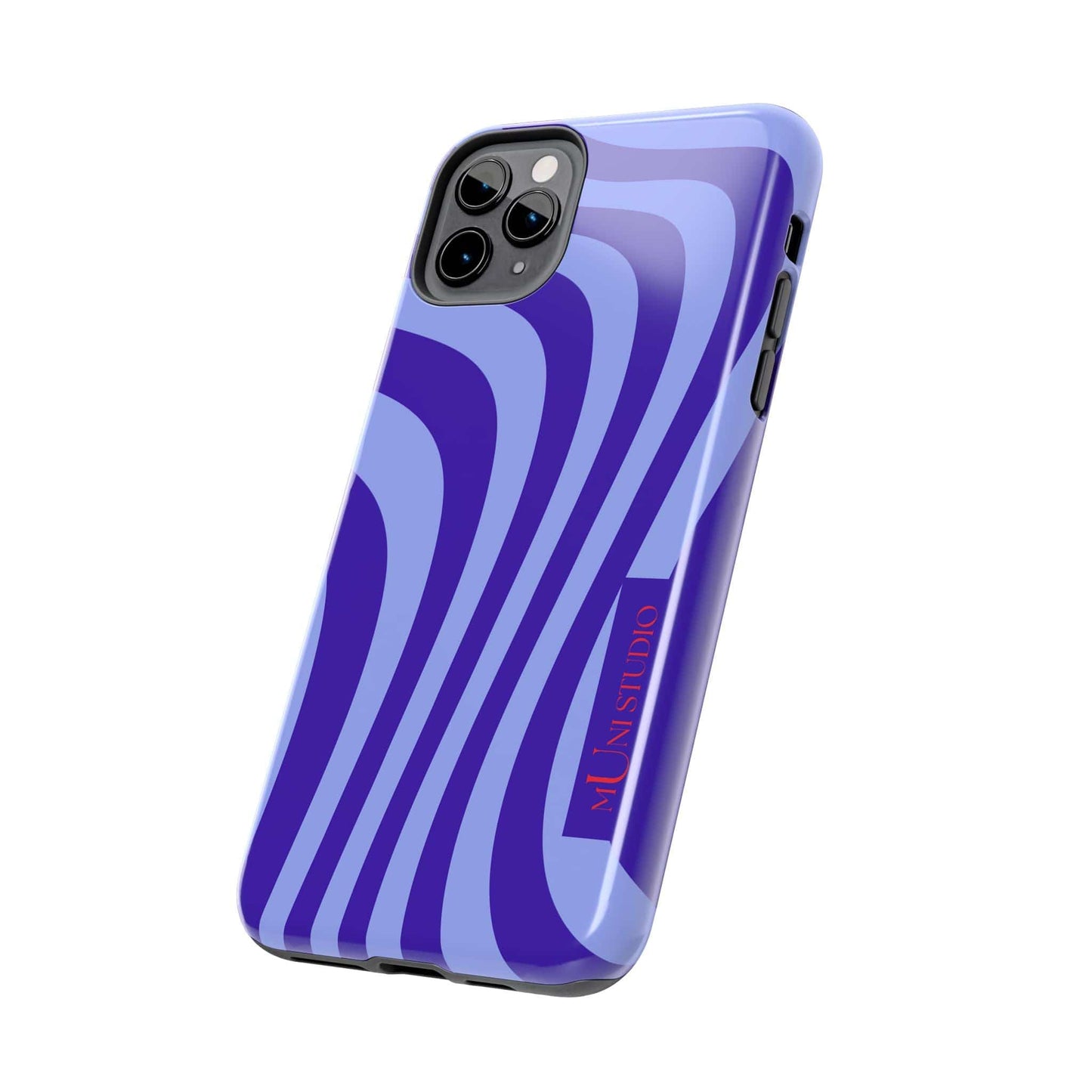 Muni Studio Phone Case OCEAN SWIRL, Tough Phone Case