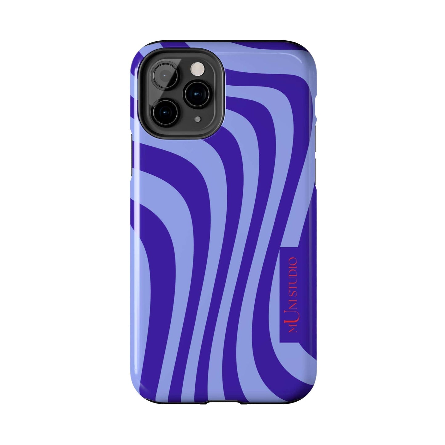 Muni Studio Phone Case OCEAN SWIRL, Tough Phone Case