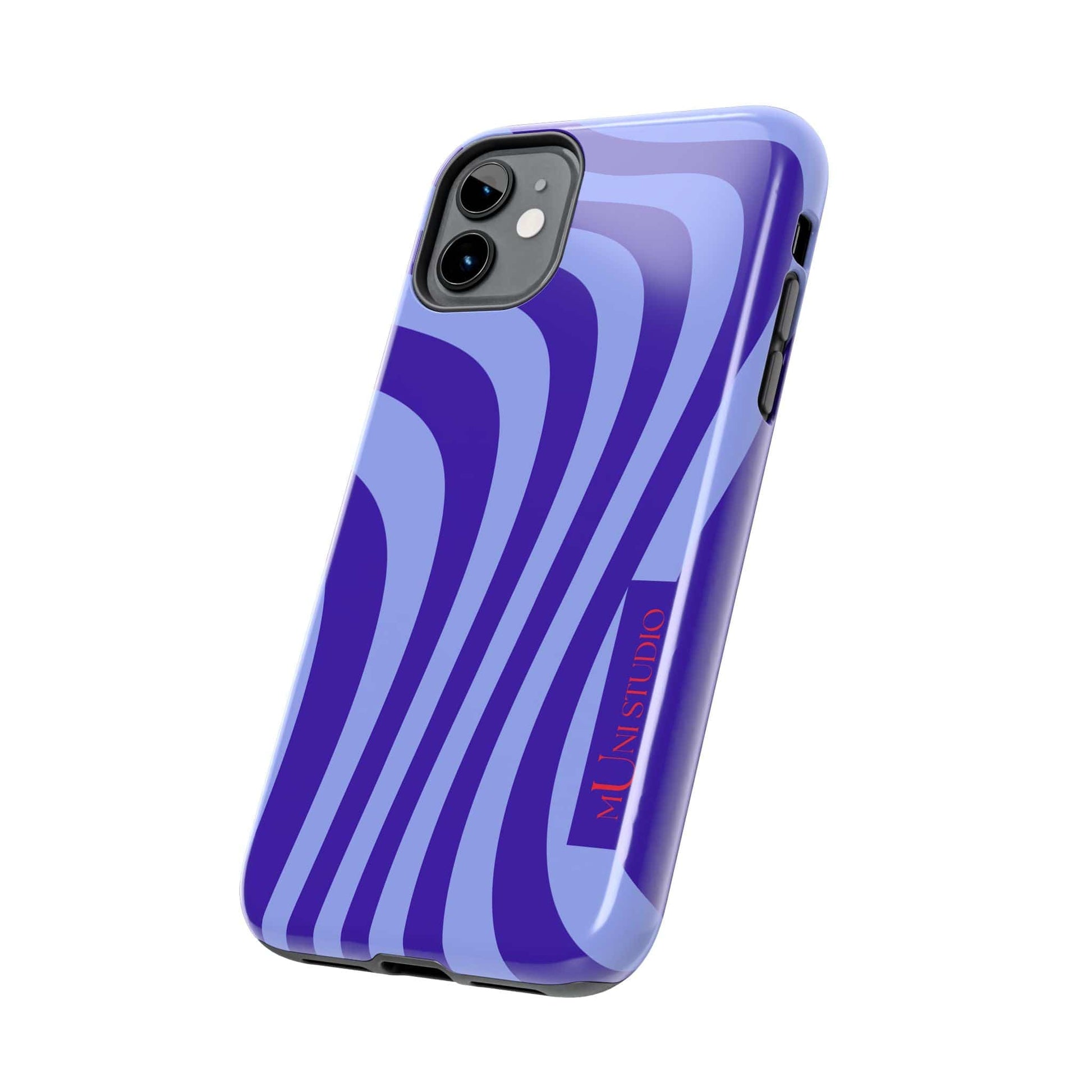 Muni Studio Phone Case OCEAN SWIRL, Tough Phone Case