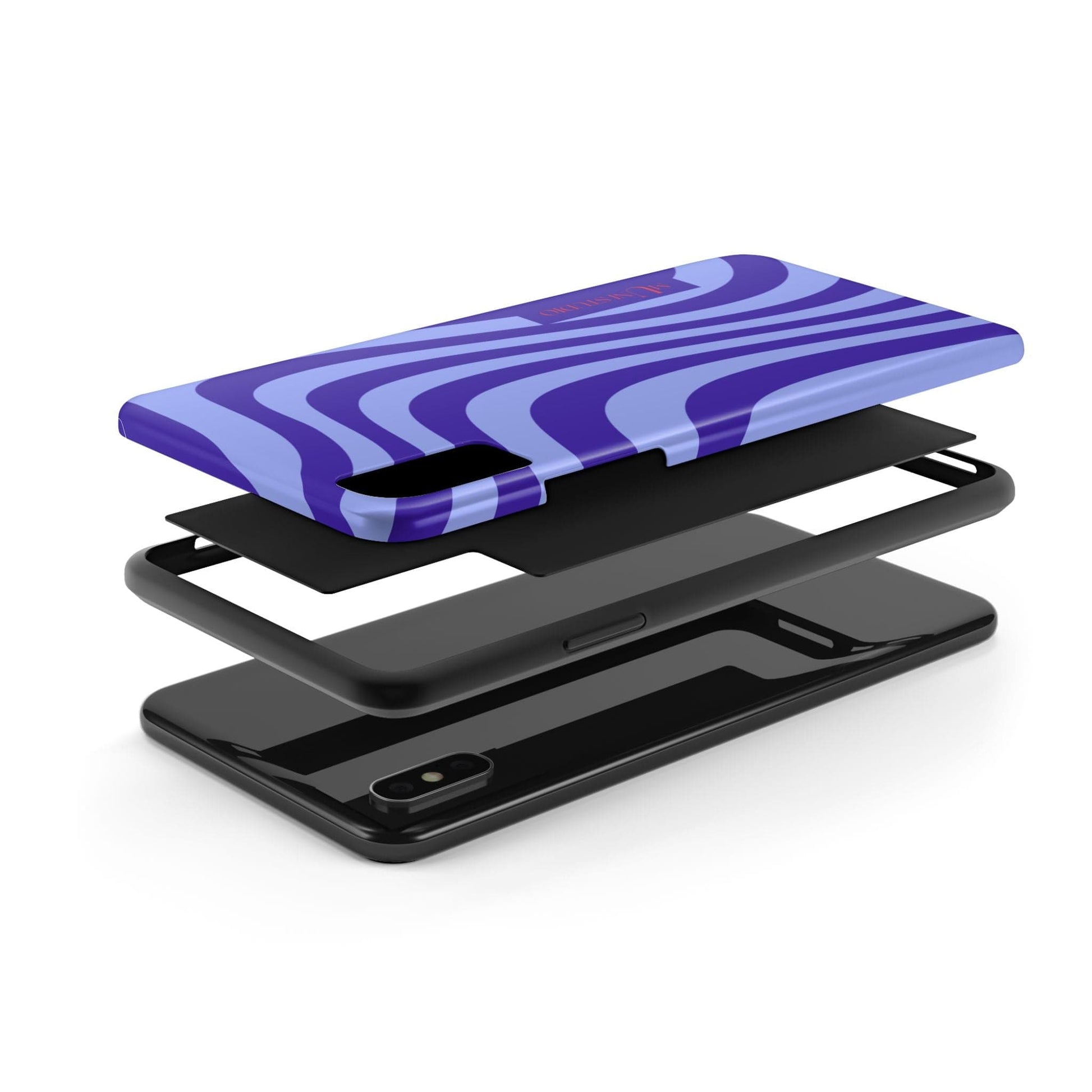 Muni Studio Phone Case OCEAN SWIRL, Tough Phone Case