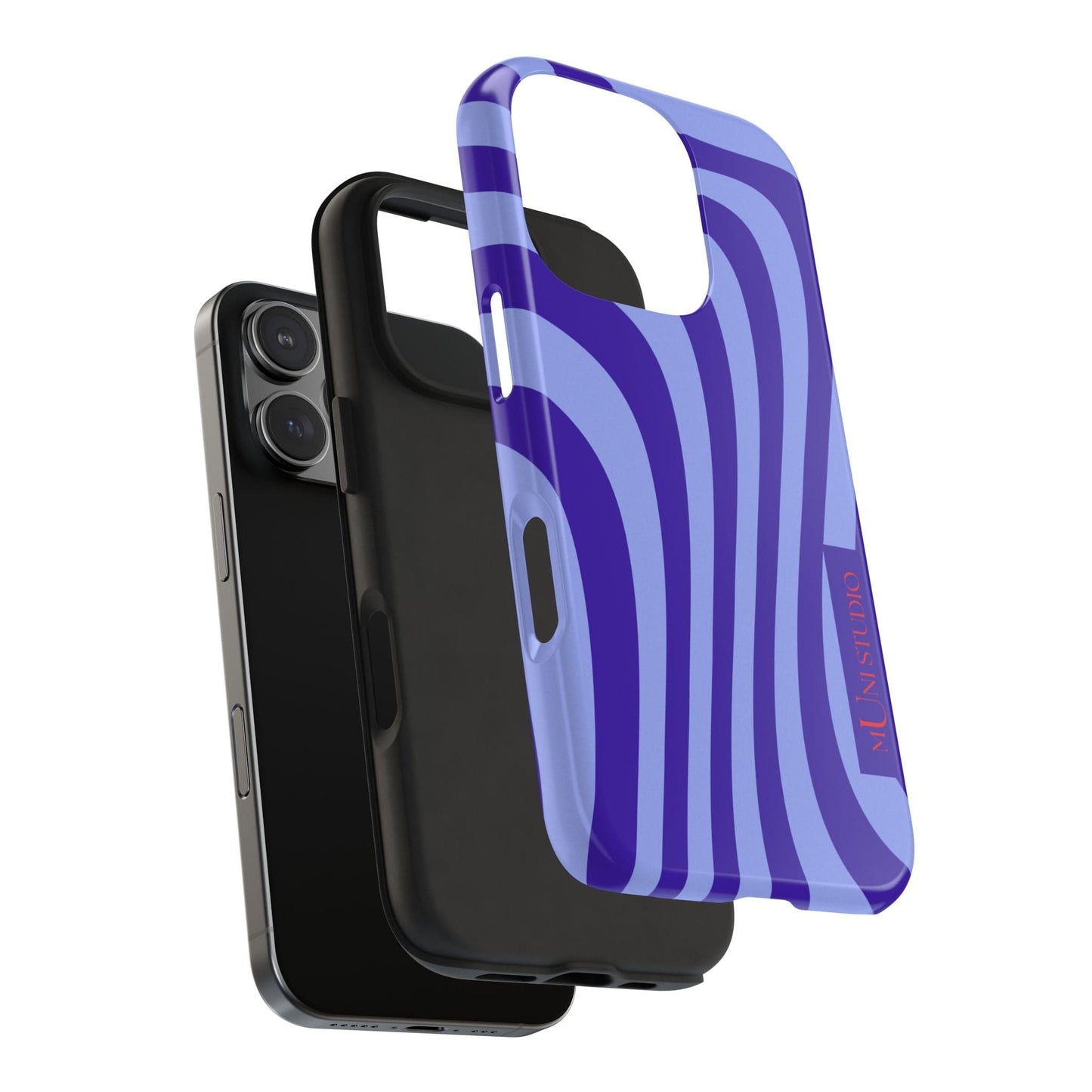 Muni Studio Phone Case OCEAN SWIRL, Tough Phone Case