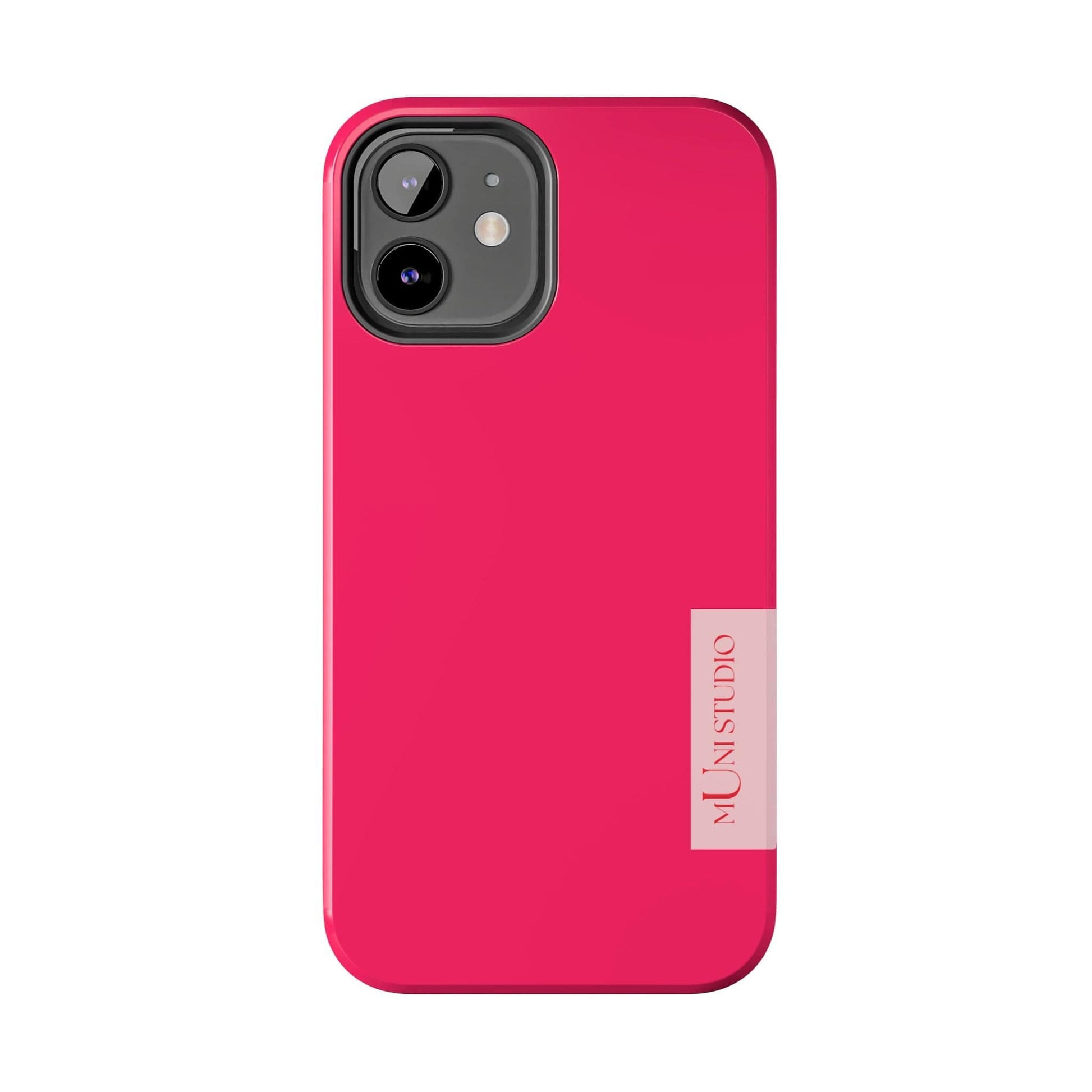 Muni Studio Phone Case PINK, Tough Phone Case