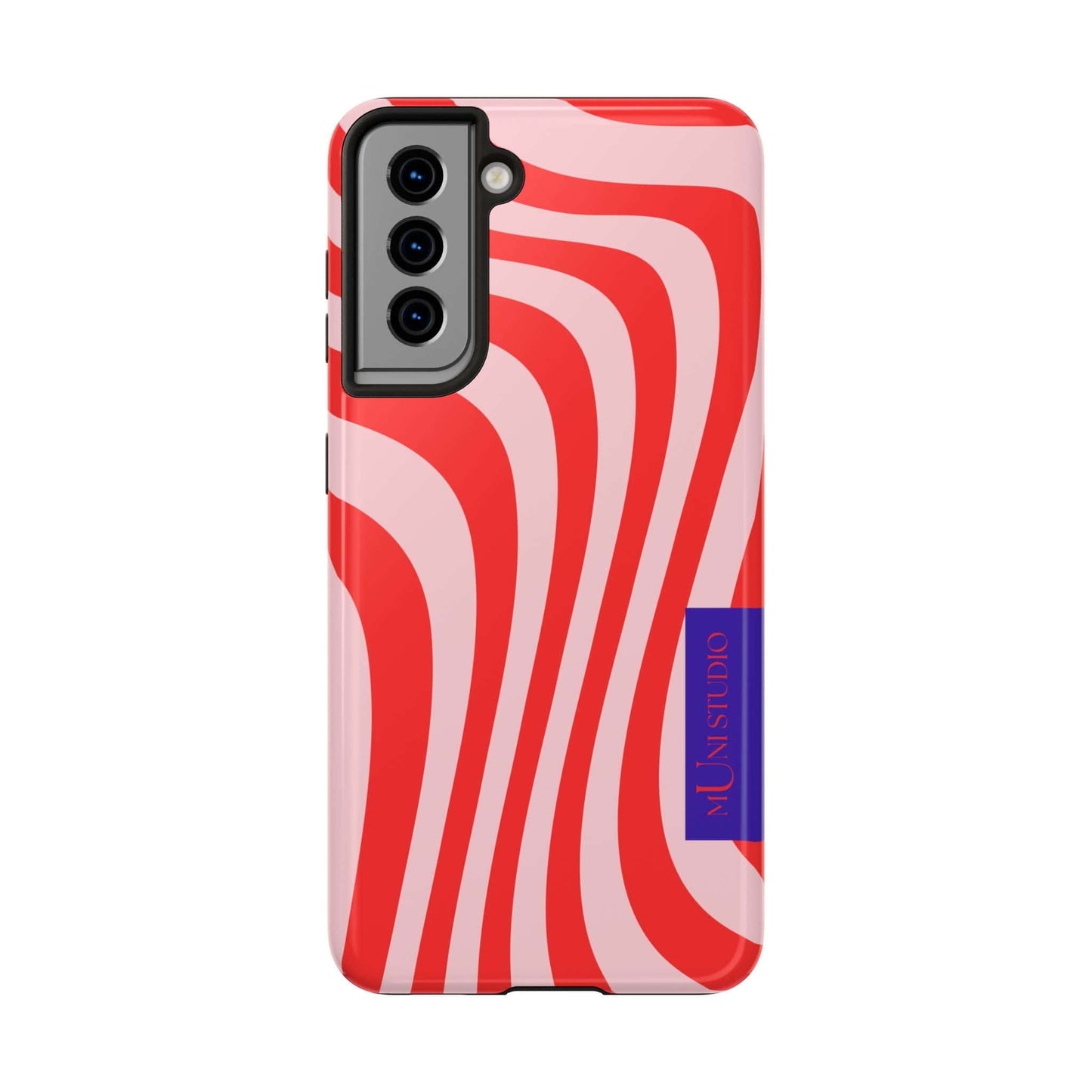 Muni Studio Phone Case Samsung Galaxy S21 CANDY SWIRL, Tough Phone Case