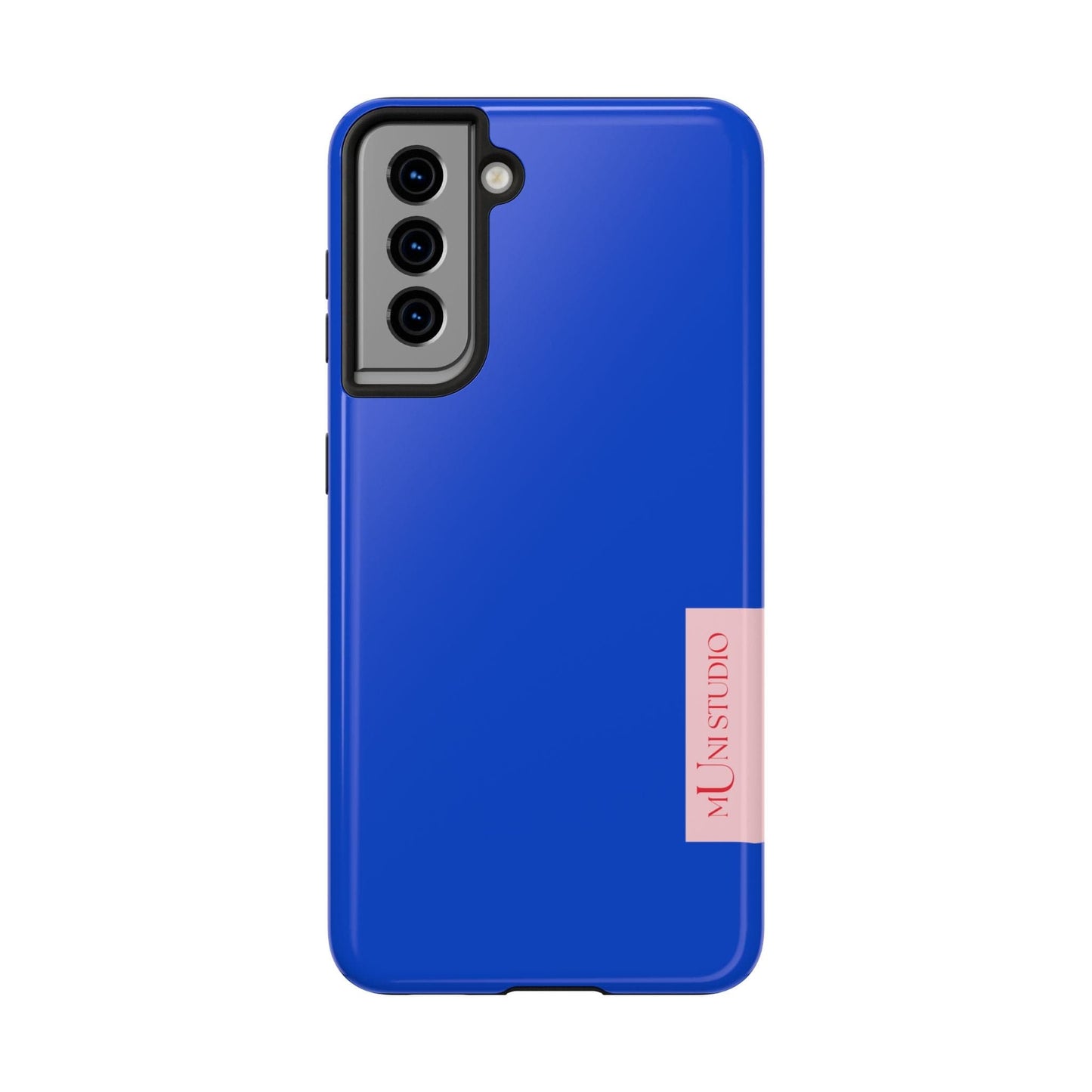 Muni Studio Phone Case Samsung Galaxy S21 DAZZLING BLUE, Tough Phone Case