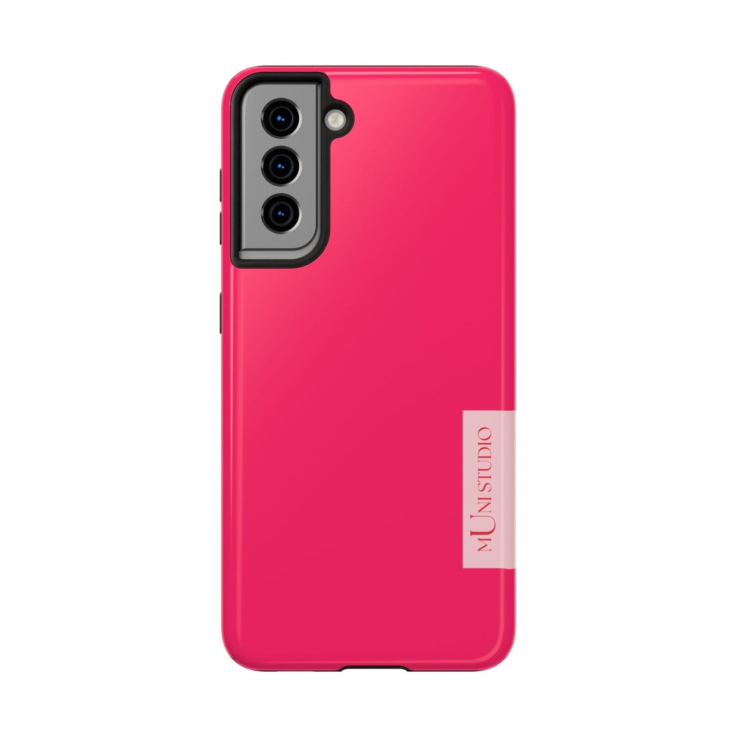 Muni Studio Phone Case Samsung Galaxy S21 PINK, Tough Phone Case