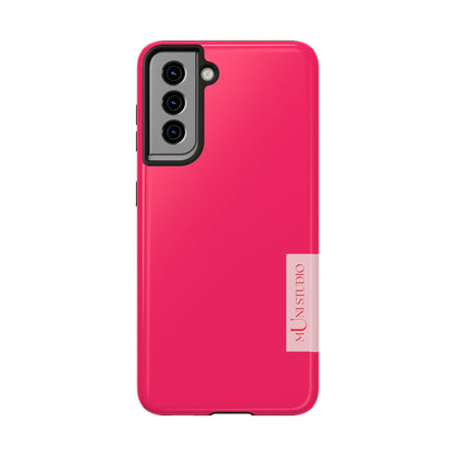 Muni Studio Phone Case Samsung Galaxy S21 PINK, Tough Phone Case