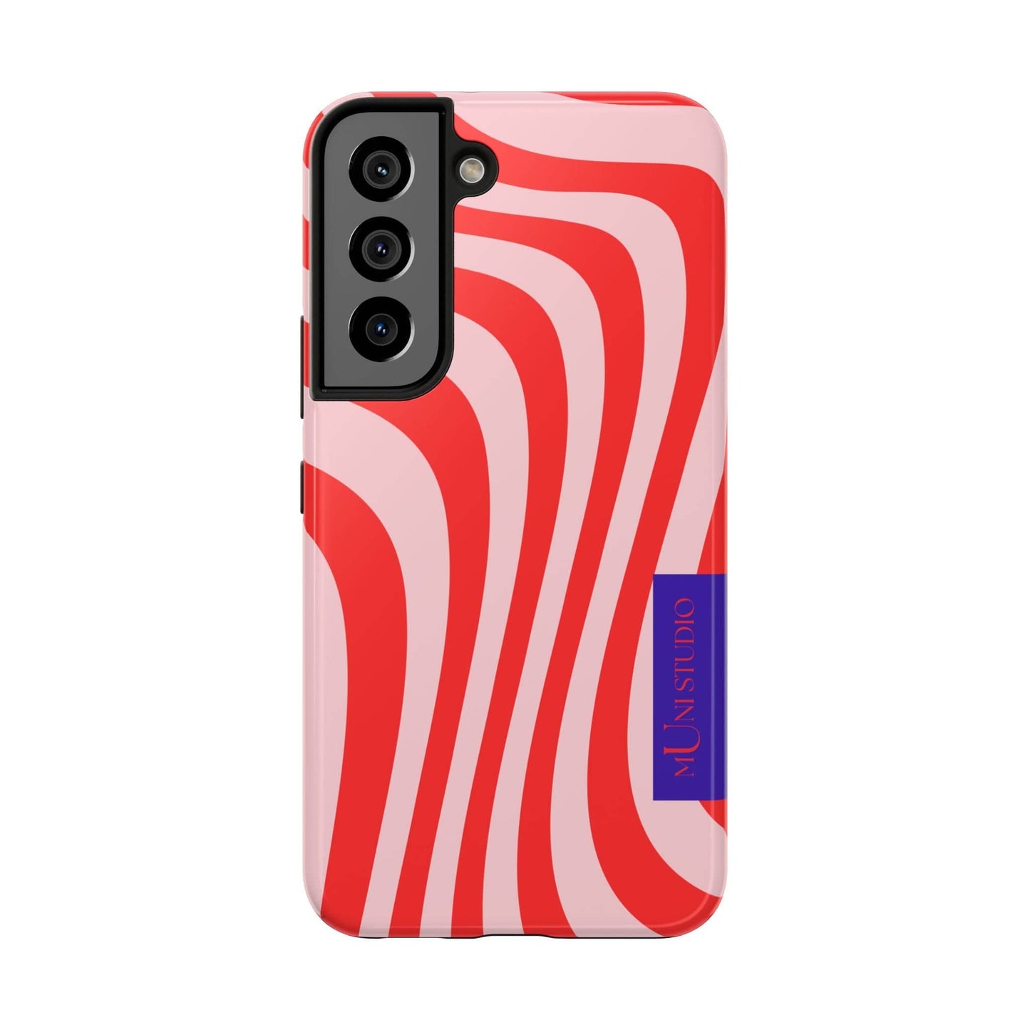 Muni Studio Phone Case Samsung Galaxy S22 CANDY SWIRL, Tough Phone Case