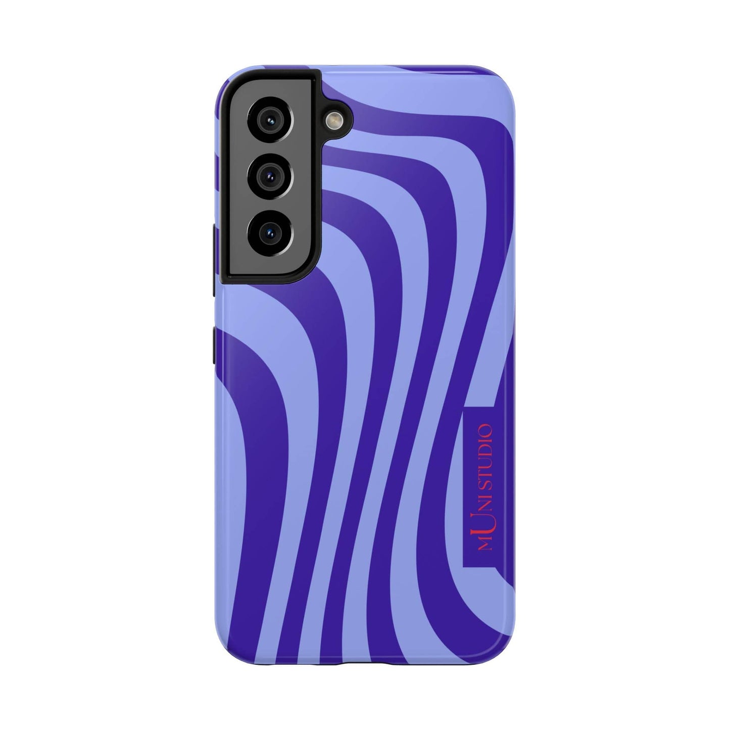 Muni Studio Phone Case Samsung Galaxy S22 OCEAN SWIRL, Tough Phone Case