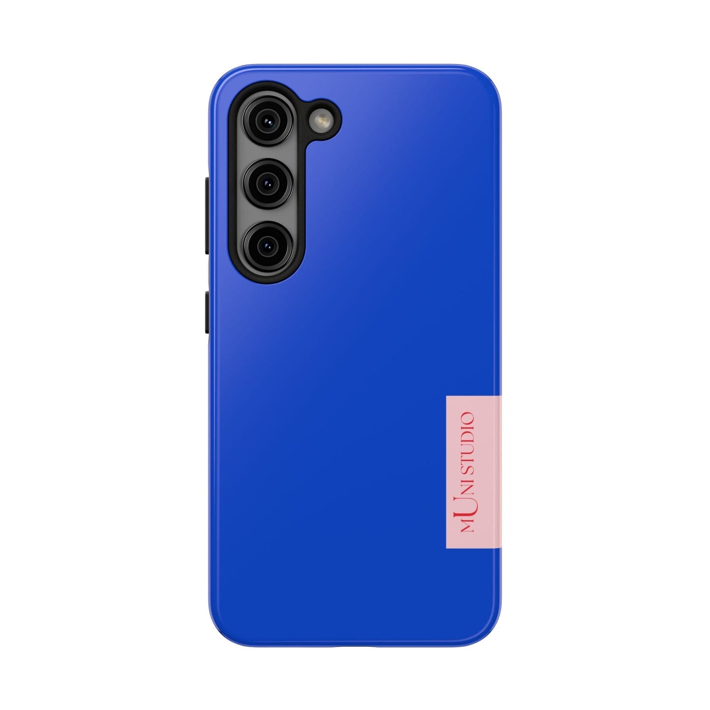 Muni Studio Phone Case Samsung Galaxy S23 DAZZLING BLUE, Tough Phone Case