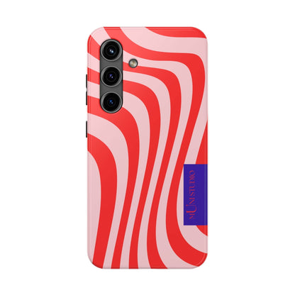 Muni Studio Phone Case Samsung Galaxy S24 CANDY SWIRL, Tough Phone Case