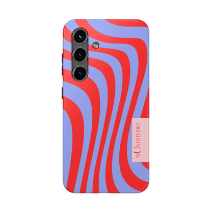 Muni Studio Phone Case Samsung Galaxy S24 CHIARA SWIRL, Tough Phone Case