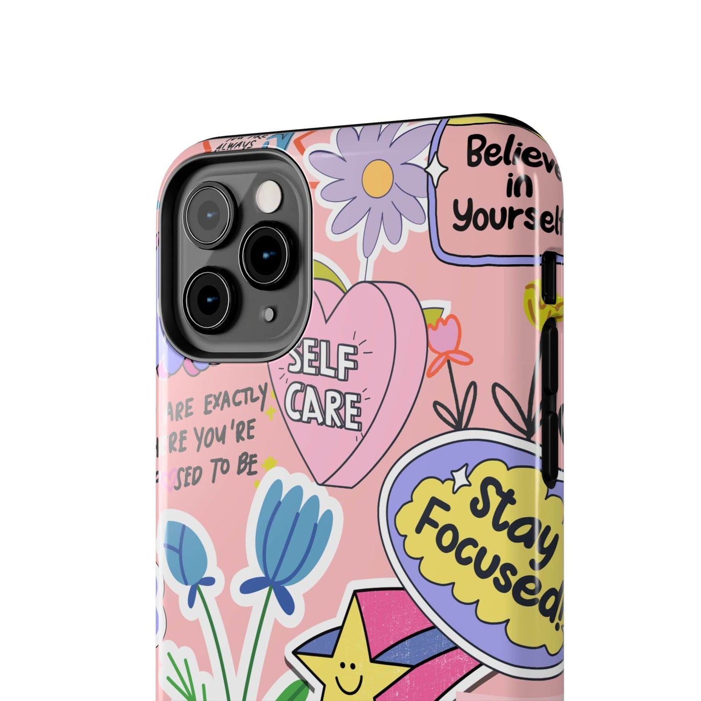Muni Studio Phone Case SELF CARE, Tough Phone Case