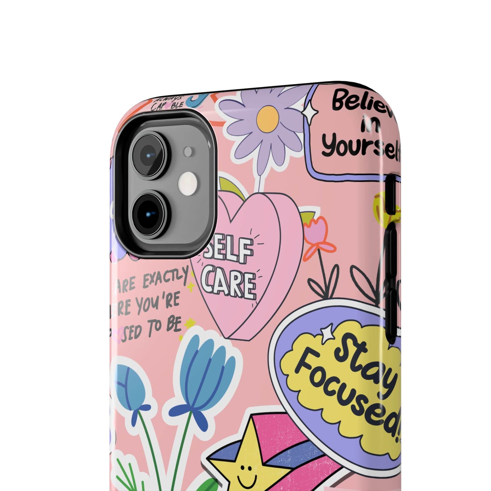 Muni Studio Phone Case SELF CARE, Tough Phone Case