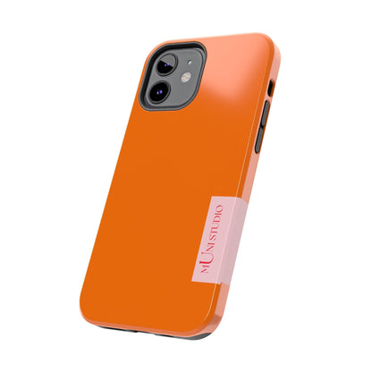 Muni Studio Phone Case TANGERINE, Tough Phone Case