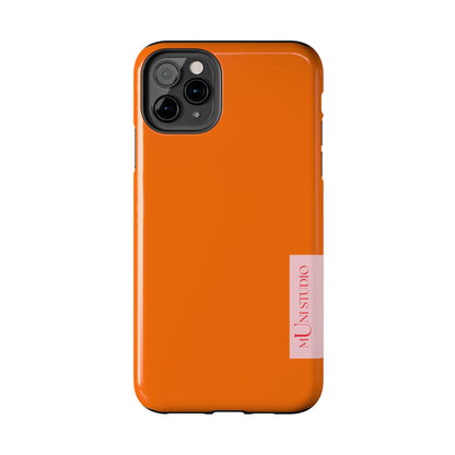Muni Studio Phone Case TANGERINE, Tough Phone Case