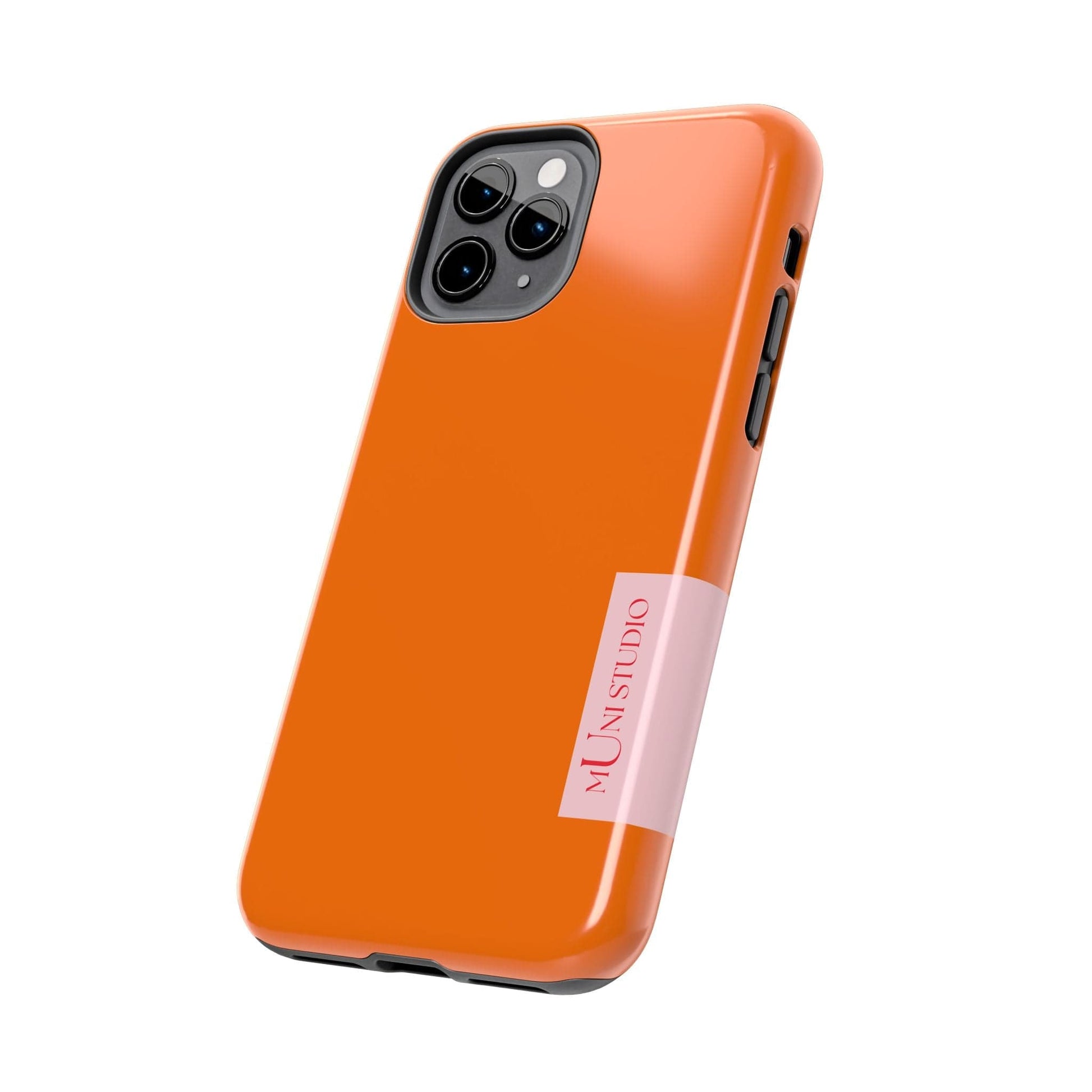 Muni Studio Phone Case TANGERINE, Tough Phone Case