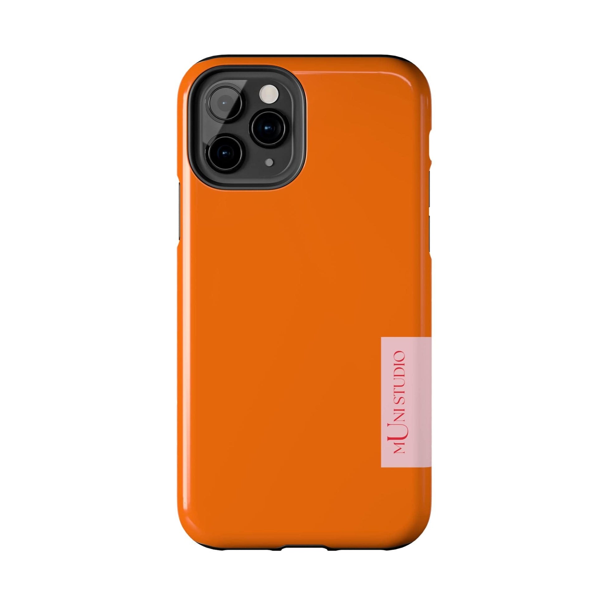 Muni Studio Phone Case TANGERINE, Tough Phone Case