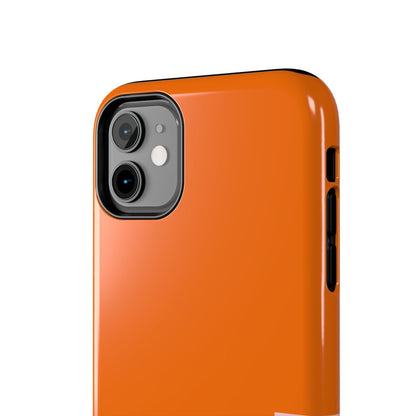 Muni Studio Phone Case TANGERINE, Tough Phone Case
