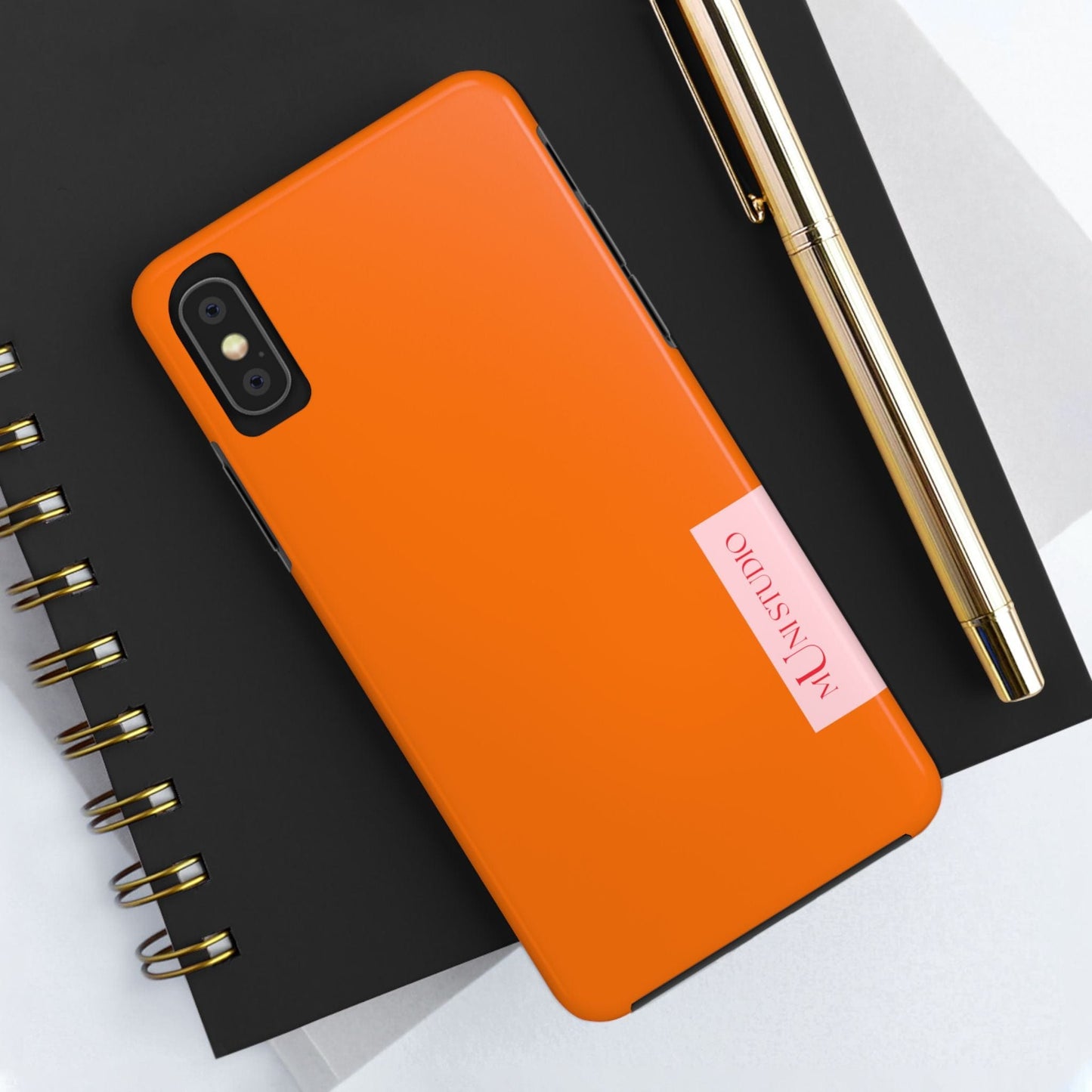 Muni Studio Phone Case TANGERINE, Tough Phone Case