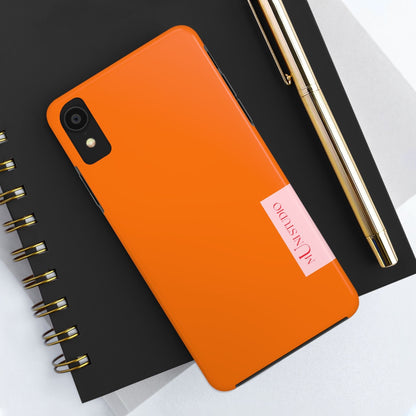 Muni Studio Phone Case TANGERINE, Tough Phone Case